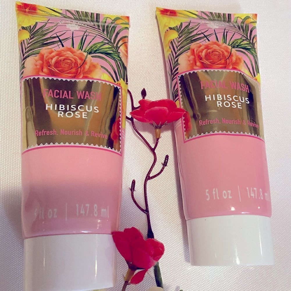 🛍Bolero of Beverly Hills hibiscus 🌺 Rose Facial Wash 5 fl OZ / 147.8 ml